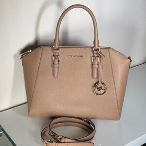Michael Kors Brown Leather Satchel